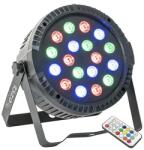 Ibiza Light Par Led Rgb 18x1w Led-uri (thinpar-18x1w)