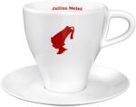 Julius Meinl Cana Julius Meinl din portelan alb cu farfurie pentru Cappuccino 200 ml