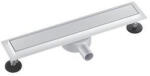 aquasan zuhanyfolyóka Premium ÜVEG FEHÉR 500mm (28313) (28313)