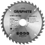GRAPHITE lamă de ferăstrău, ferăstrău lat, 185 x 30 mm, 36 de dinți (57T218)