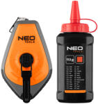 NEO TOOLS sfoară de marcare, carcasă din plastic, pudră de cretă roșie (49951)