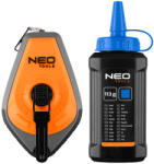 NEO TOOLS sfoară de marcare, carcasă din plastic, pudră de cretă albastră (49952)