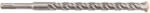 GRAPHITE burghiu pentru beton SDS PLUS, cu 2 tăișuri, cu spirală dublă, 18x260 mm (56T146) Burghiu