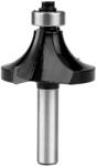 GRAPHITE tijă de frezare pentru lemn cu rulment, decorativă, lată, 38, 1 x 19 mm, tijă 8 mm (56T611) Dalta