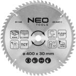NEO TOOLS disc de ferăstrău circular pentru tăieturi curate, 400 x 30 mm, 60 de dinți (61148)