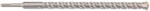 GRAPHITE burghiu pentru beton SDS PLUS, cu 2 tăișuri, cu spirală dublă, 25x400 mm (56T164) Burghiu