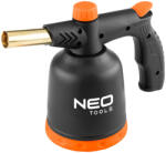 NEO TOOLS soudor cu gaz, arzător, pentru butelie de 190 g, cu aprindere piezo, funcționare la 360 de grade (20070)