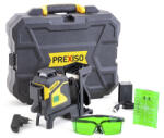 Prexiso PLC3-360G Önbeálló kereszt és vonallézer szett 3D zöld fénnyel 25m (PLC3-360G)