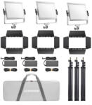 Godox Litemons LP1200BI Bi-Color tripla LED panel/videólámpa szett (LP1200Bi K3)