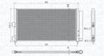 Magneti Marelli Condensator, climatizare MAGNETI MARELLI 350203881000 (350203881000) - automobilus