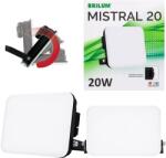 BRILUM Led Fényvető Brilum 20W 1700LM IP65 Fekete 4000K Külső Slim (NAŚWIETLACZ LED BRILUM 20W 1700LM IP65 SLIM)