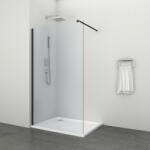 Sanotechnik FREEDOM II. BLACK zuhanyfal 100 cm (BP100)