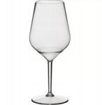 Gastrozone Műanyag borospohár 470 ml, átlátszó