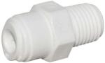 FILTRO Conector drept, 1/4" furtun (6 mm) x 13/4" filet ext, cuplare cu mufa rapida pentru furtun de 6 mm (QF-028B-I) Filtru de apa bucatarie si accesorii