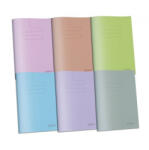 Herlitz Fóliás színes vonalas füzet, A4/60 (60 lapos! ), SZÜRKE - Herlitz (H_2026_48202000_300024595_f)