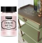 Pentart dekormetál matt, 100 ml - rózsaarany