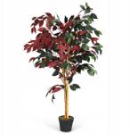Costway Mesterséges fikusz dísznövény cserépben 120cm (HW59513)