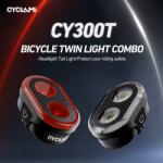 CYCLAMI CY300T Kerékpár Lámpaszett - Első, Hátsó (CY300T)