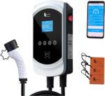  Feyree állítható (8-16A) fali töltő 11 kW (3x16A) 7 méteres Type 2 kábellel (Wifi, Bluetooth, App, RFID)