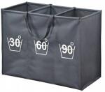 Kesper Összecsukható Szennyestartó Kosár Poliészter 150L Rekesszel 75X60X35CM Antracit (89170)