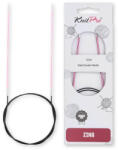 KnitPro Zing - fém fix körkötőtű - 60cm - 2mm