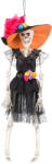  Függő Halloween dekoráció csontváz La Flaca (40 cm) (97035)