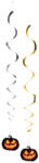  2 db-os szett decoration swirls rémisztő tök kétoldalas (85 cm) (72302)
