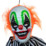 Europalms Halloweeni figura Bohóc, animált, fénnyel és hanggal - Cruby - 155 cm (83316169)