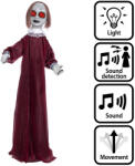  Álló Halloweeni dekoráció Laughing Dolly (90 cm) (73098)