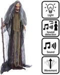  Álló Halloween dekoráció boszorkány Orenda (160 cm) (73120)