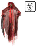  Függő Halloween dekoráció démoni kaszás (180 cm) (73038)