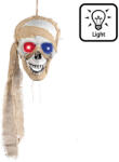  Függő Halloween dekoráció kalózkoponya (53 cm) (73045)