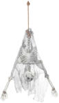  Függő Halloween dekoráció fejjel lefelé lógó csontváz (140 cm) (73040)