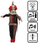  Függő Halloween dekoráció Mad Giggles bohóc (175 cm) (74343)