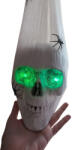  Halloween dekoráció - Koponya led világítással (HKS8551LDLK)