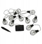 Kerti lámpák napelemes izzók loft girland 10LED (KX4971)