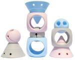 MOLUK Building Genius, set senzorial pentru bebe, nordic colors (MK43433)