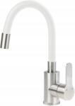 Deante Neo, mosdócsaptelep flexibilis karral h-310, matt fehér (BLU W240)