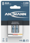 ANSMANN akku, micro ceruza, AAA, 1100 mAh, 4 db