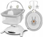 Lionelo Bella Set 2in1 Babaágy hinta Grey Concrete (LO-BELLA SET GREY CONCRETE)