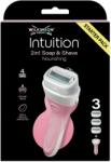 Wilkinson Intuition 2 az 1-ben Soap and Shave Nourishing borotva 3 penge