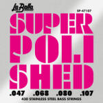 LaBella La Bella Polished 47-107 4-str SP-47107 Basszusgitár húrok (SP-47107)