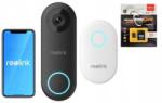 Reolink Videocsengő Reolink D340P Poe 5MP 2K+ 128GB Kártya (Dorbell)