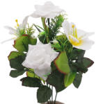  Selyemcsokor - Rózsa-alstroemeria - Fehér #1