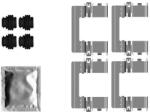 TEXTAR Set accesorii, placute frana TEXTAR 82564400 (82564400)