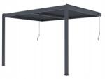 G21 Trenton Premium 4x3 m bioklimatikus pergola, antracit alumínium (BP-G21-4x3x2,6-ALU) - allegro