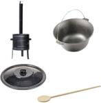 Artool Soba cu ceaun 16 litri, capac, lingura de lemn, Artool (151153) - edanco Ceaun