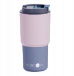 Asobu Pick Me Up thermo bögre 650ml Pasztell Pink Kerámia Belső (BF62-PASTEL PINK)