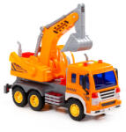 Polesie Toys Детска играчка Polesie Toys - Камион с багер (110738)