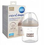 Canpol babies Natural Shape cumisüveg kétzónás cumival 150 ml 0m+ (35/400)